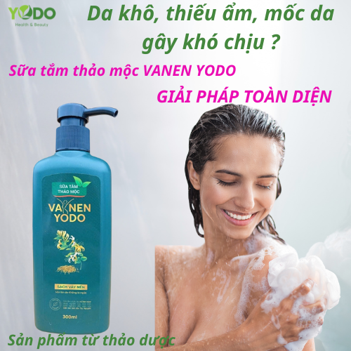 Da khô, thiếu độ ẩm, mốc da gây cảm giác khó chịu ?